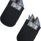 Premium Microfiber Pocket Square Holder, Men'S Suit Handkerchief Keeper, 2 Pack