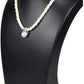Leather Necklace Bust Jewelry Display Stand Figure Pendant Chain Jewelry Organizer Stand (S(HW 9.8 X 5.7 Inch), Black)