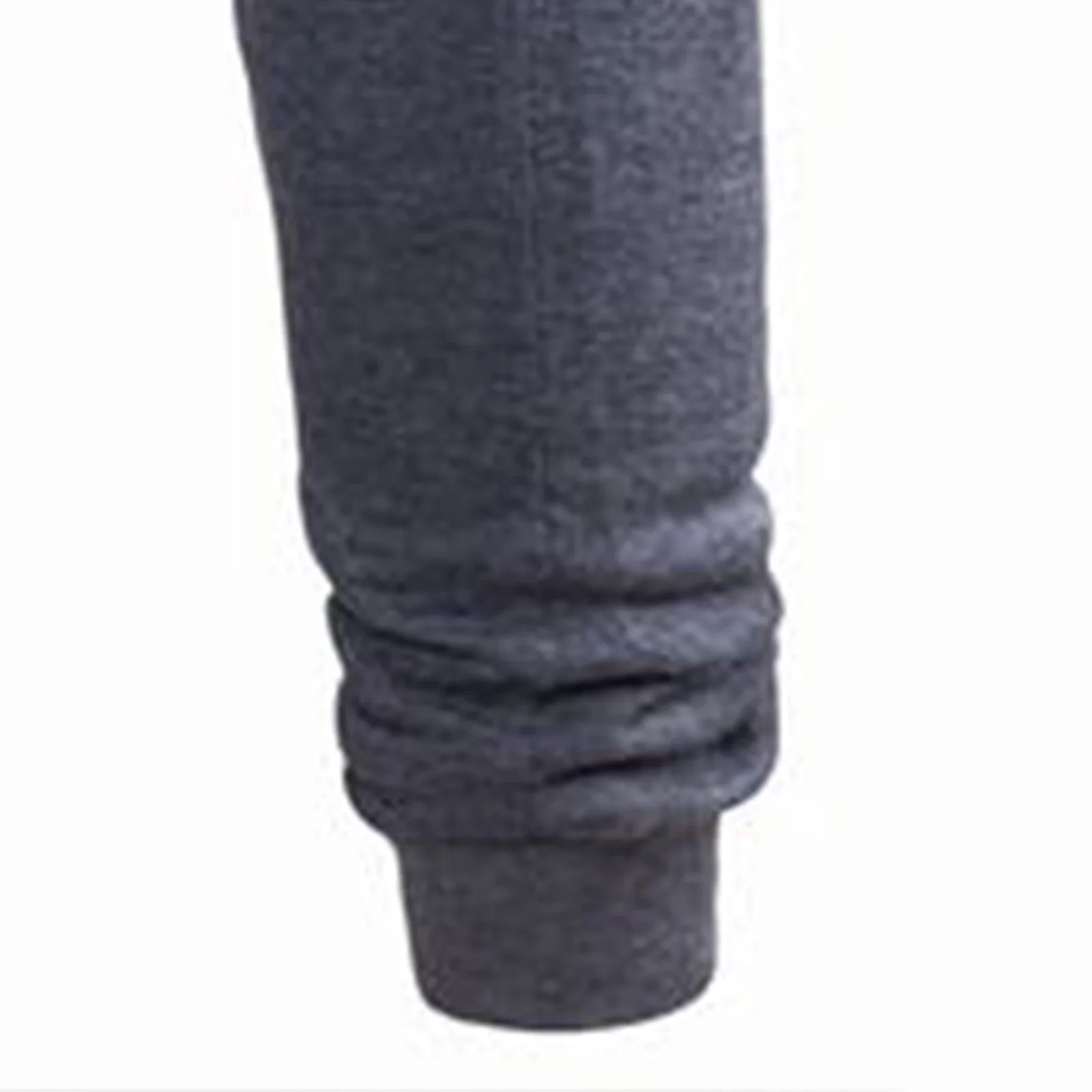 Men'S Solid Drawstring Pants Elastic Waist Tapered Joggers Slim Stretch Sweatpants Zipper Pocket Fitness Trousers Fashion Hippie Regular Fit Fall Winter Outdoor Casual Long Pants