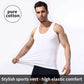 European and American Sizes Cotton MEN'S Vests Young MEN'S Sports Fashion Bottoming Vests Middle-Aged and Old plus Size Vests