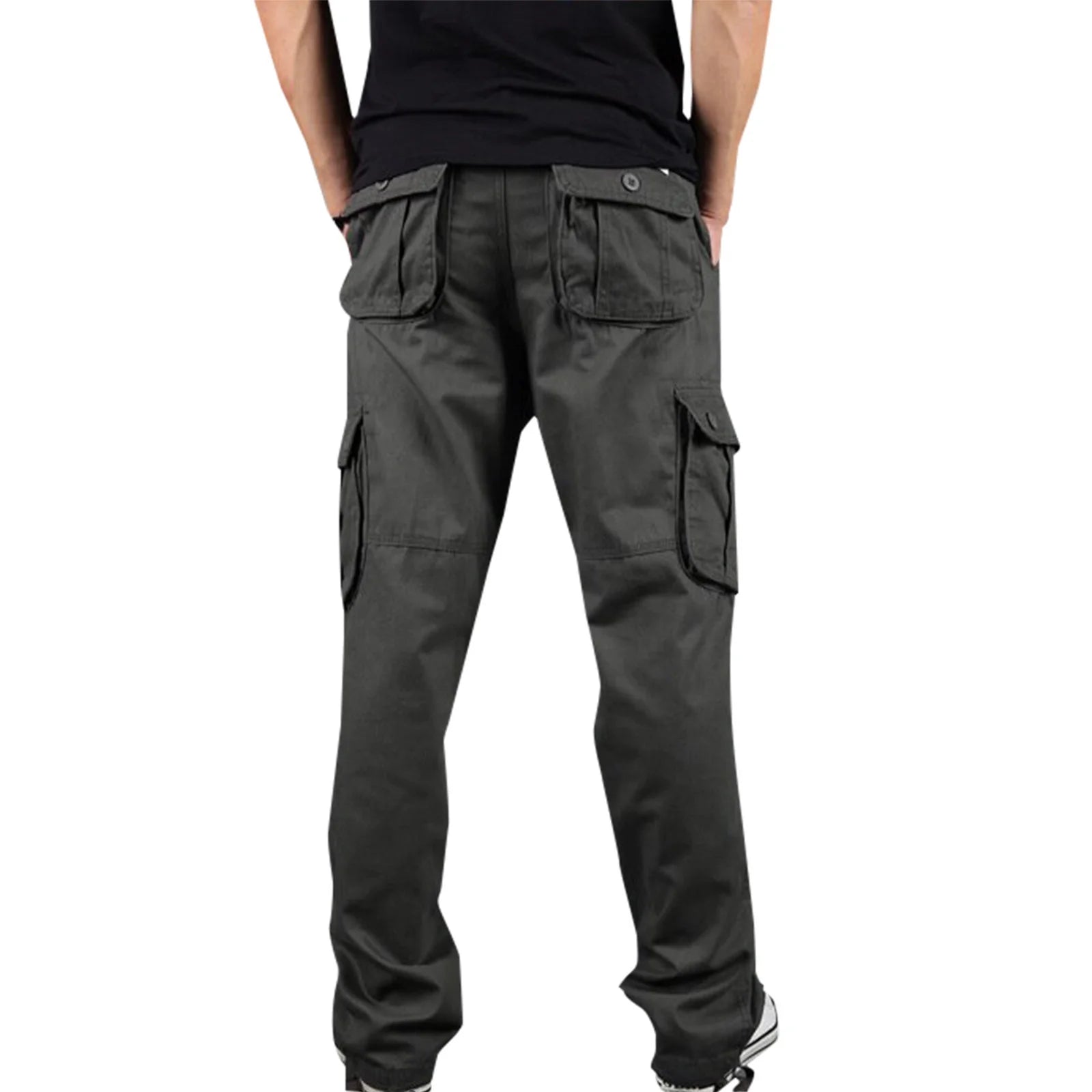 Mens Cargo Pants Big and Tall Multi Pockets Pants Work Work Trousers Classic Workwear Cargo Pants