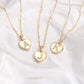 Initial Necklace for Women 14K Gold Plated Cubic Zirconia Letter Pendant Necklace for Women Birthday Christmas Mothers Day Gifts
