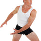 Max Mens Compression Shirt for Chest and Body Shaper Belly Slimming Shapewear Undershirt Tank Top for Men