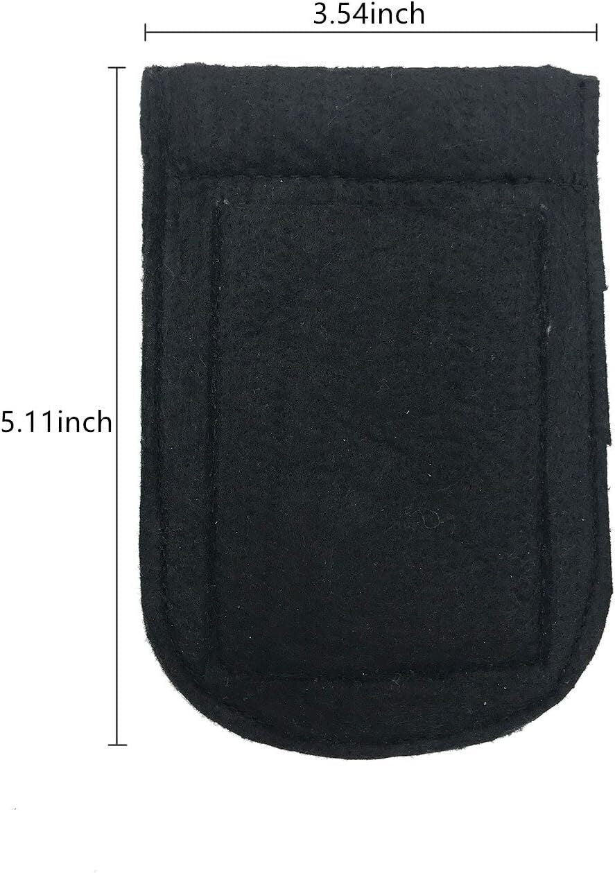 Premium Microfiber Pocket Square Holder, Men'S Suit Handkerchief Keeper, 2 Pack