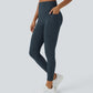 Halara Ultrasculpt High Waisted Scrunch Butt Lifting Tummy Control Pocket Shaping Training Leggings