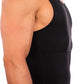Max Mens Compression Shirt for Chest and Body Shaper Belly Slimming Shapewear Undershirt Tank Top for Men