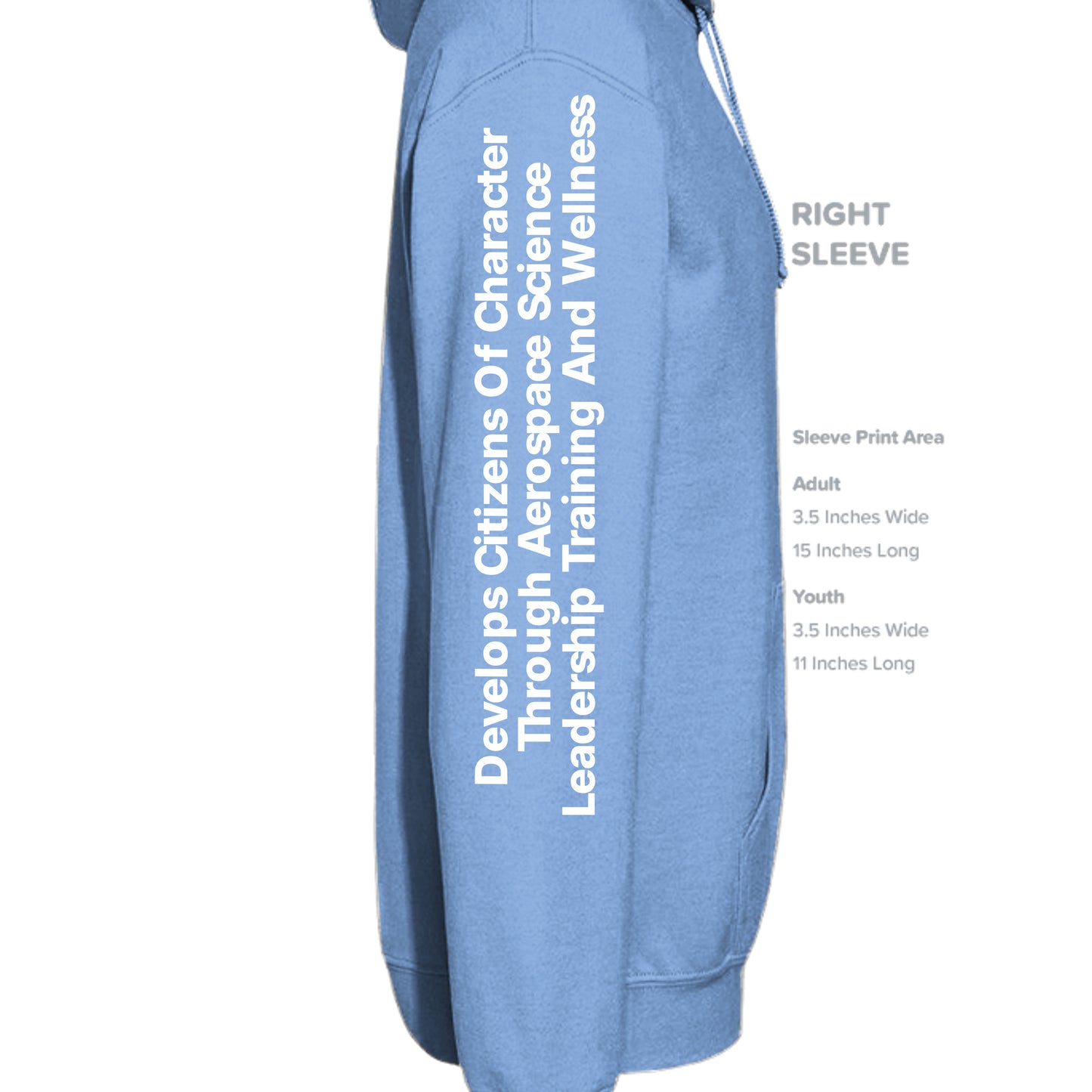 Carolina Blue - SF500 - SLEEVE_RIGHT