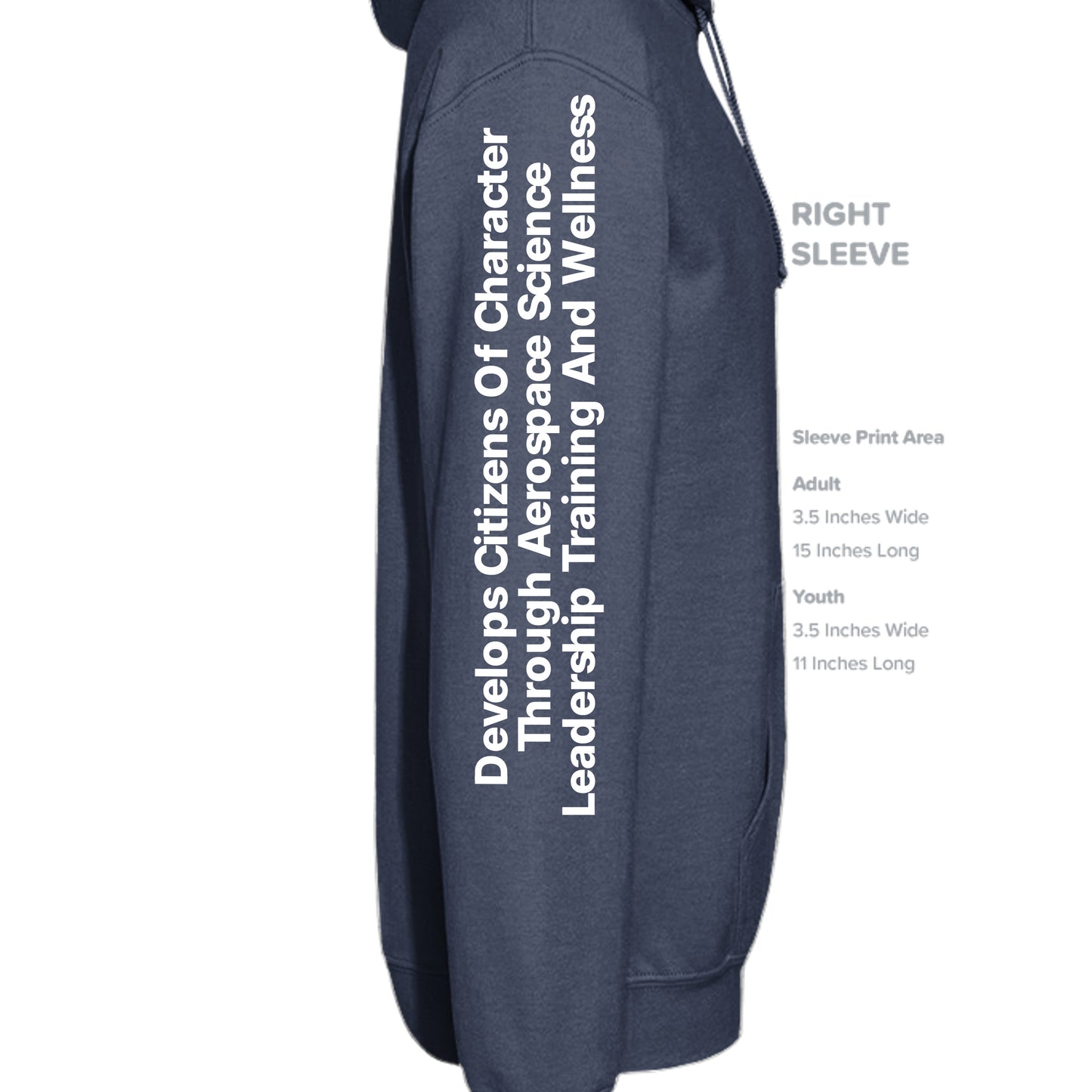NAVY - SF500 - SLEEVE_RIGHT