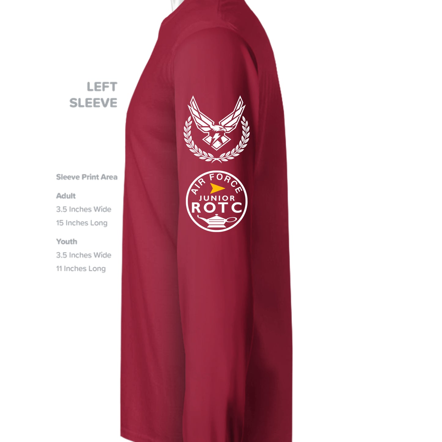 CARDINAL RED - G180 - SLEEVE_LEFT