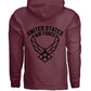 Heather Sport Dark Maroon - BACK
